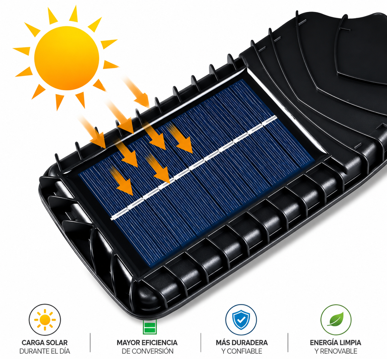 🌞Ilumina y protege tu hogar sin gastar un solo peso en electricidad.💡