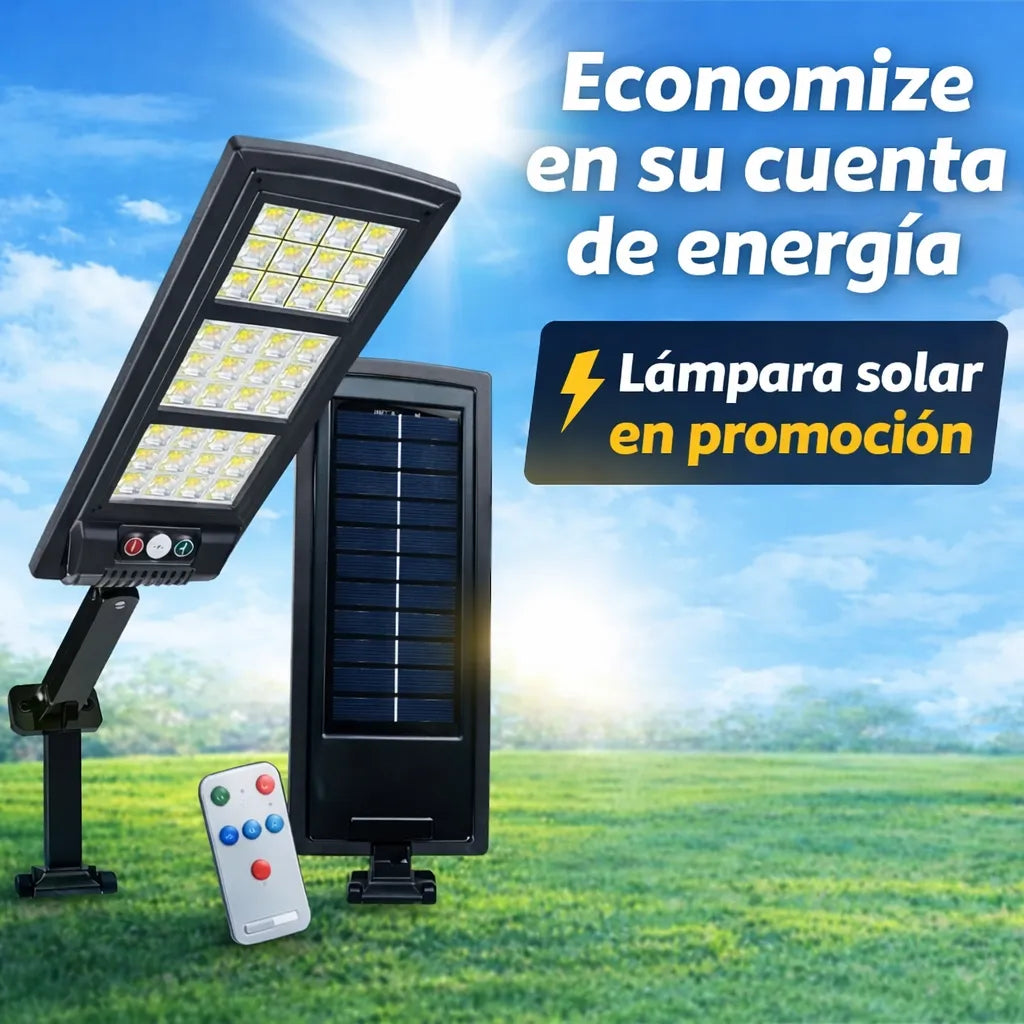 🌞Ilumina y protege tu hogar sin gastar un solo peso en electricidad.💡